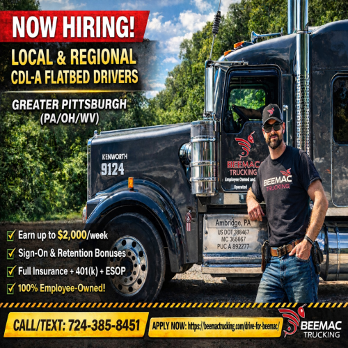beemac trucking hiring flatbed drivers greater pgh 1080x1080
