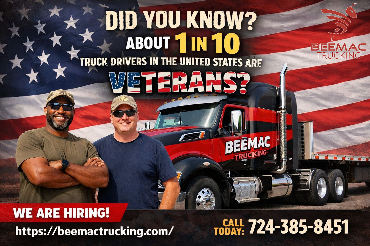 Beemac Trucking Veterans Beemac Trucking Veterans