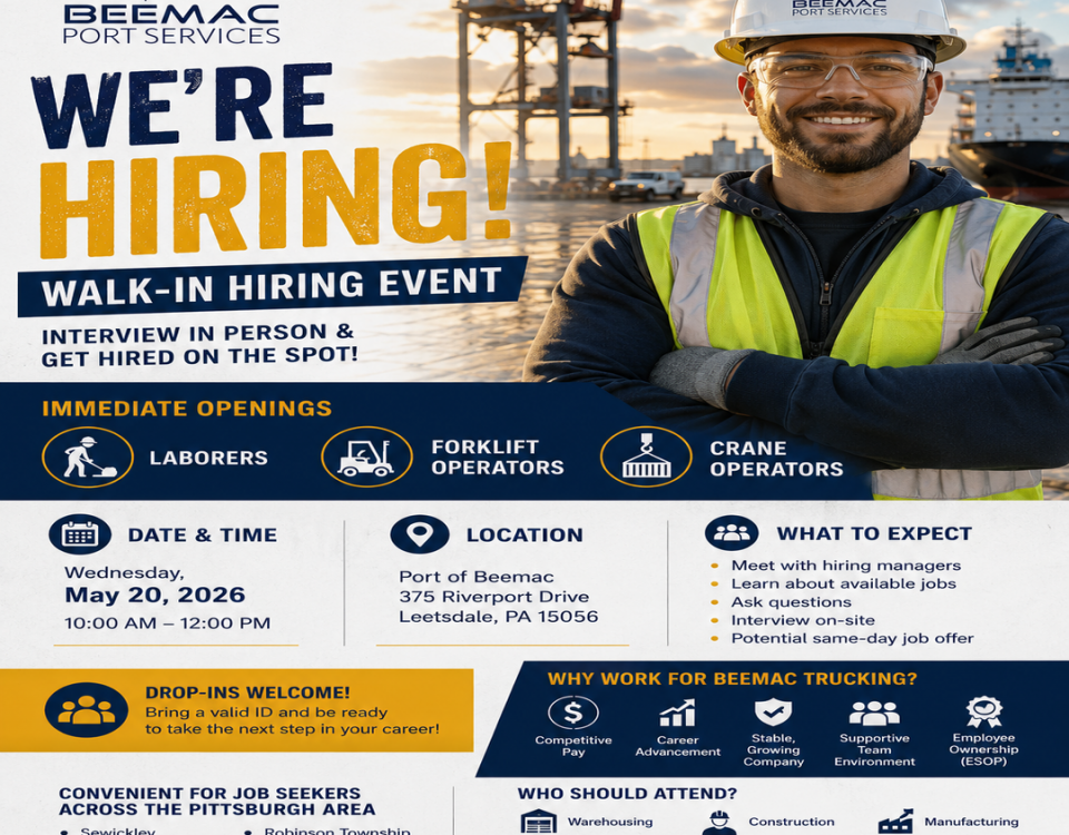 Beemac Port Services Hiring Event 1080x1080