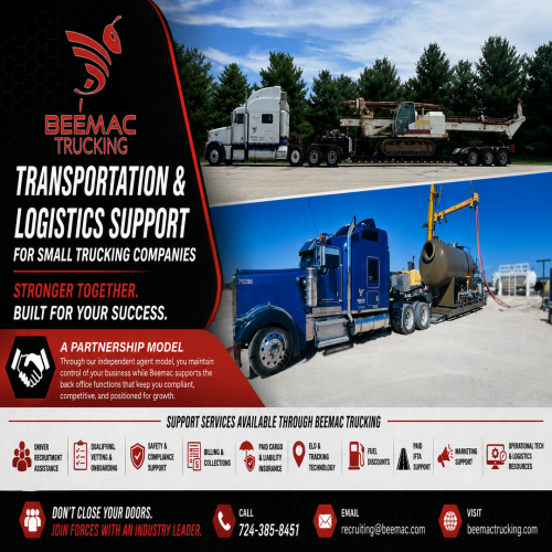 Beemac Trucking Transportation and Logistics 1080x1080