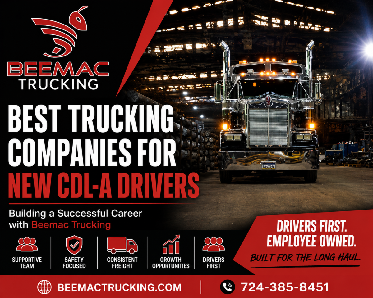 beemac trucking best for new cdla drivers