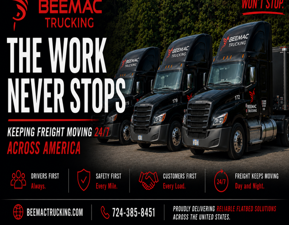 beemac trucking the work never stops 1080x1080