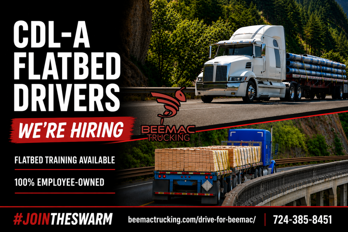 beemac trucking hiring cdl a flatbed drivers