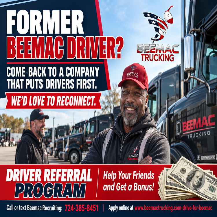 Beemac Trucking Driver Referral Former Driver 750x750