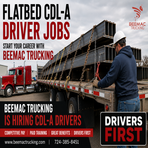 Beemac Trucking Flatbed CDLA Driver Jobs Hiring 750x750